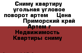 Сниму квартиру ;угольная,угловое-поворот,артем. › Цена ­ 25 000 - Приморский край, Артем г. Недвижимость » Квартиры сниму   